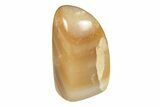 Free-Standing, Polished Brown Calcite #199057-1